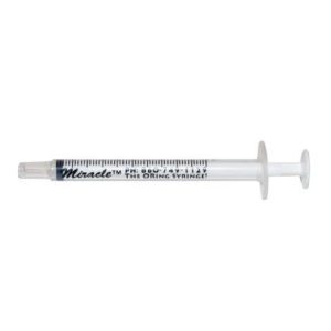 0.5 ml Miracle Oring Slip Tip Syringe Pkg/10