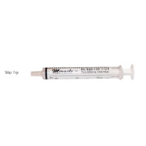 3ml Miracle Oring Syringe Slip tip  Pkg/10