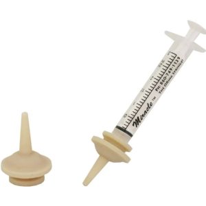 Miracle Original size Nipples 2/pkg with 1- 3 ml Oring Syringe