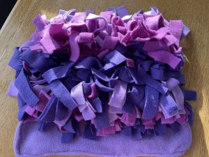 All cloth foraging mats